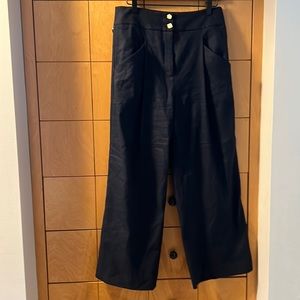 Veronica Beard Kuna Flare Crease Front Pant